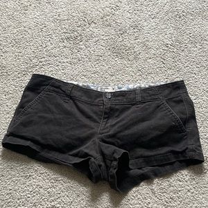 Black shorts